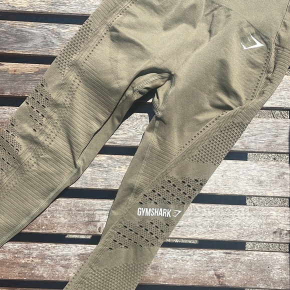 Gymshark - Green - Seamless Leggings - Picture 7 of 8